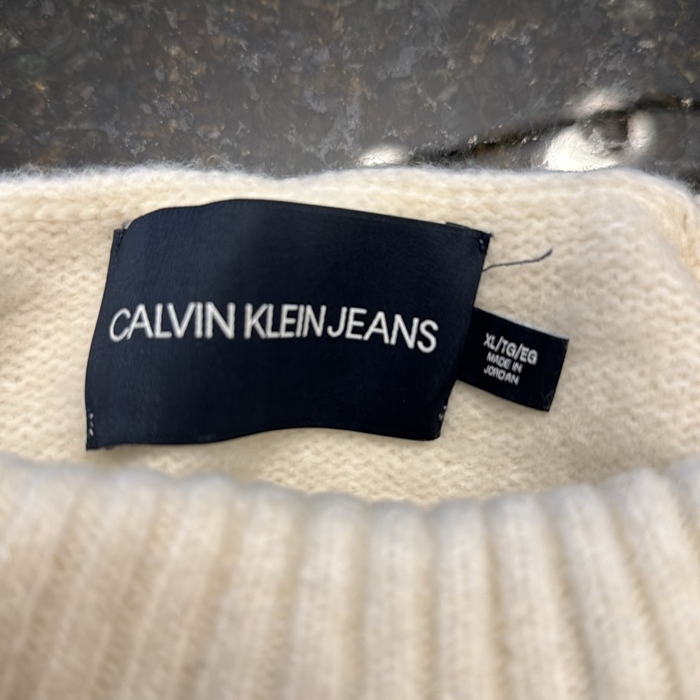 Calvin Klein jeans turtleneck sweater - Picture 3 of 4